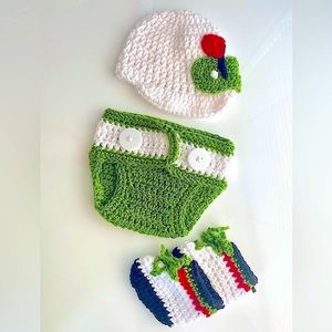 Three Piece Baby Golfer Outfit